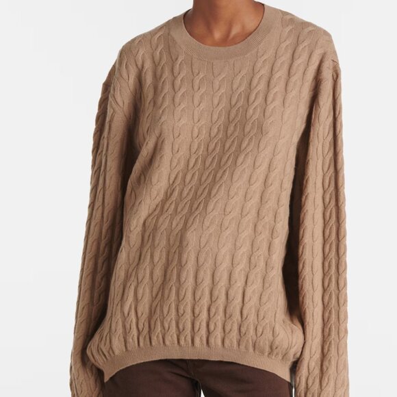 Jardin des Orangers Cable-knit wool and cashmere sweater - Picture 4 of 9